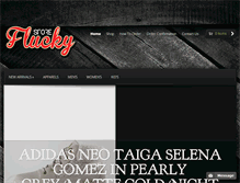 Tablet Screenshot of fluckystore.com